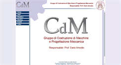 Desktop Screenshot of costruzionedimacchine.com