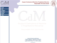 Tablet Screenshot of costruzionedimacchine.com